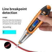 Voltage Tester Pen Induction Test Pencil Voltmeter Power Detector Electrical Screwdriver Indicator Voltage Detector Sensor pen