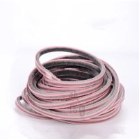 Groove Nylon Pile Brush Seal Weatherstrip Dust Proof Strip Lot Silicification Waterproof Sealing Strip 5-7mm 10M/Door/Window Decorative Door Stops