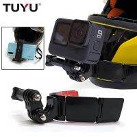 E TUYU Full Helmet Chin Mount Holder For Gopro Hero 11 10 9 SJCAM SJ4000 DJI Insta360 14 13 12 Motorcycle Helmet Stand