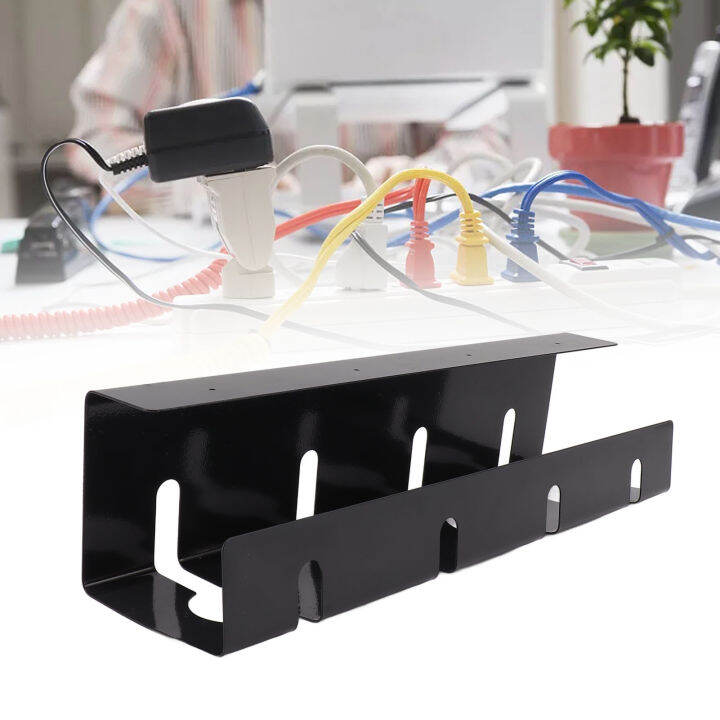Under Desk Cable Holder Under Desk Cable Management Tray Easy