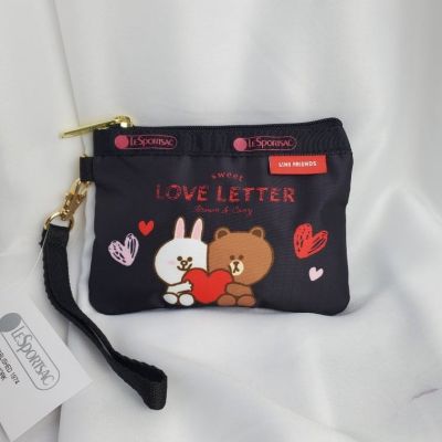 FM Lesportsac Card Holder Clutch Coin Purse Small Clutch Bag Ladies Clutch Cosmetic Bag