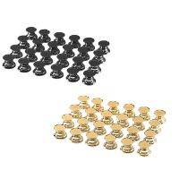 24 Piece DIY Resin Drawer Handle Accessories (Black)