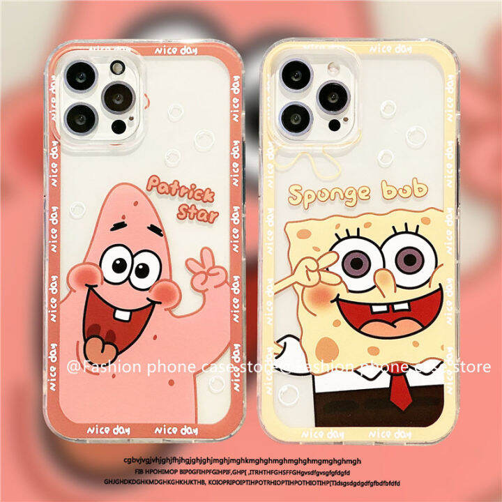 phone-case-เคส-realme11pro-plus-5g-เคสโทรศัพท์รูปการ์ตูน-spongebob-ใสซิลิโคนนิ่ม2023ราคาไม่แพง