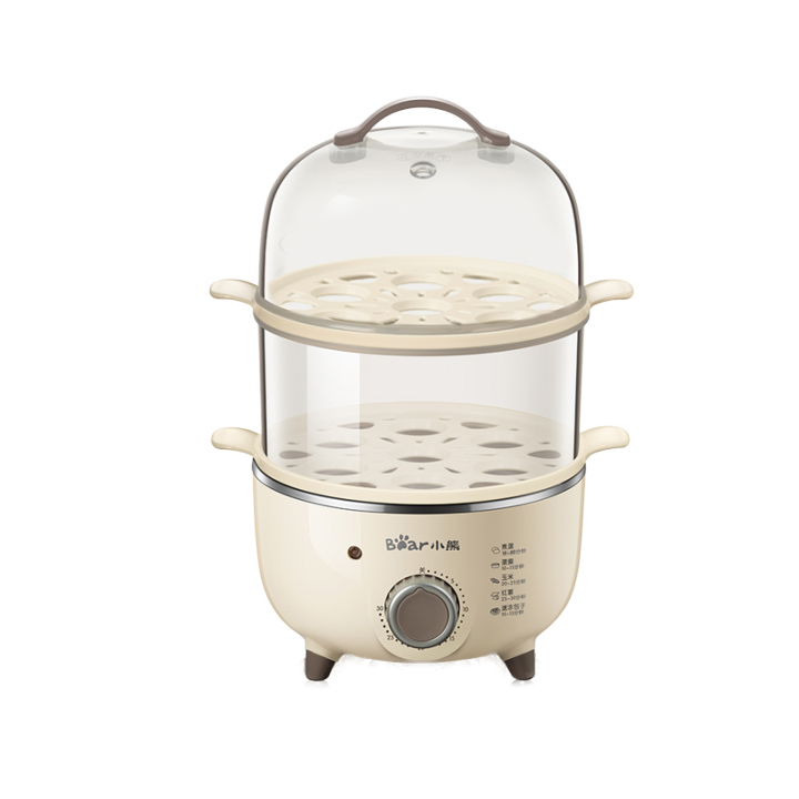 Bear 14 Egg Cooker, Electric Egg Boiler Maker & Poacher for Hard