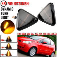 ไฟ LED ด้านข้าง Dinamik กระพริบสัญญาณกันชนข้าง Hidupkan Lampu Isyarat untuk Mitsubishi Colt CZC CZ3 Z23 Z24 Z25 Z33 Z34 Z3 2004-2012