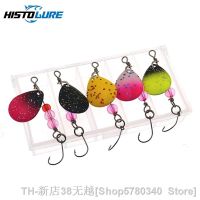 hot【DT】☃◙  5pcs/box spoon 2.3g Spinner Bait With single Hooks Metal jig Fishing Hard Baits Lures Bass Arttificial