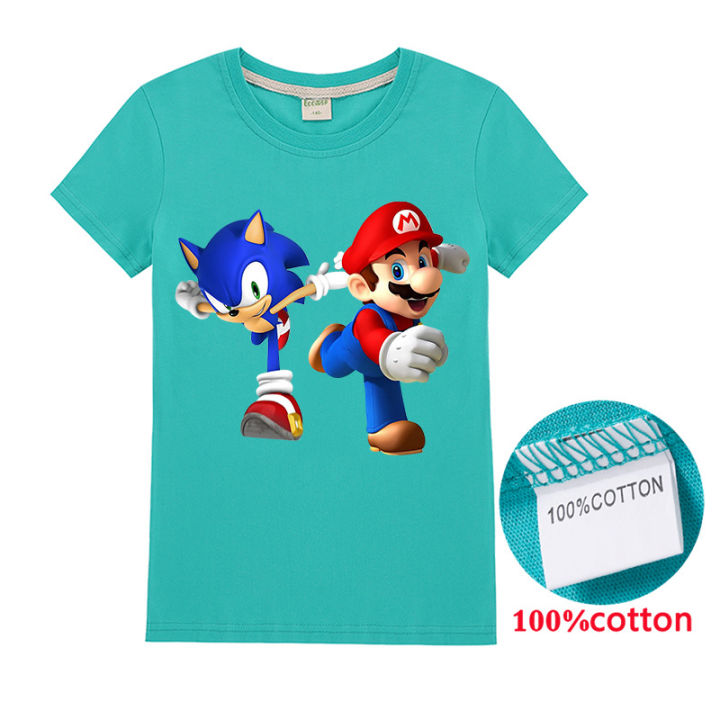 super-mario-bros-เสื้อยืดคอกลม100-สำหรับเด็กเด็กผู้ชายเด็กผู้หญิงเสื้อยืดเด็กผู้หญิงแบบบางเสื้อยืดฤดูร้อนเสื้อผ้าเด็กแขนสั้น0000