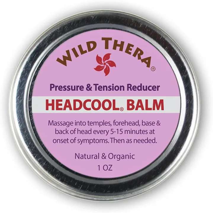 Wild Thera Migraine Headache Balm with Headache Essential Oils. Herbal ...