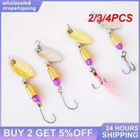 2/3/4PCS Luya Bait Professional Rotating High-speed Rotation Stop Beads Metal Fishing Tackle Hard Bait Tool Spinner LureLures Baits