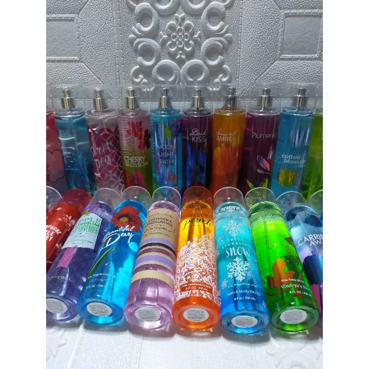 Bath and Body Works Fragrance Mist with barcode 236ml why is perfume so