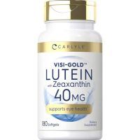 Eye Health Vitamins Lutein and Zeaxanthin 40 mg, 180 Softgels