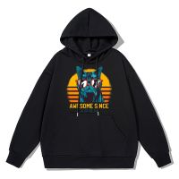 Awesome Since 1989 Cool Cat Fashion Print Hoodie Men Loose Oversize Sweatshirt Autumn Winter Thicken Sportswear Cotton Tracksuit Size XS-4XL