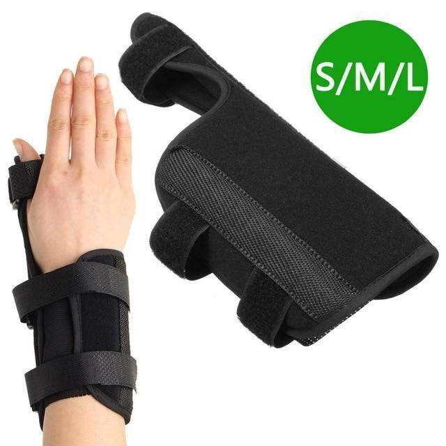 Left Hand Wrist Brace Finger Wrist Support Strap Wrist Wraps Thumb