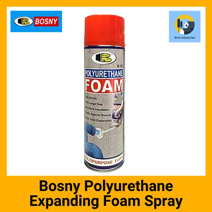 【Ready Stock】 Bosny Polyurethane Expanding Foam Spray 500cc B129