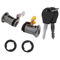 Car Left and Right Car Door Lock Kit with Key Car Door Lock for Pickup 1987 -1991 80600-01G25