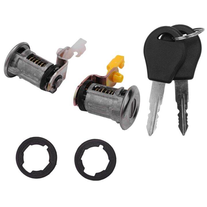 Car Left and Right Car Door Lock Kit with Key Car Door Lock for Nissan