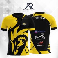 2023 Customized Fashion High Quality  3d Shirt Custom Jersey T-shirt Gaming Pubg Mobile Team, Ml, Pubg Nickname And Team Nnzf ，Contact the seller for personalized customization