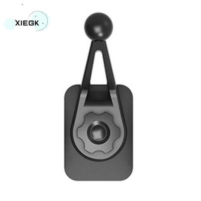 XIEGK หมุนได้360องศา ฐานยึดโทรศัพท์ในรถยนต์ หัวบอล17mm ที่หนีบช่องแอร์ อุปกรณ์เสริมที่ยึดโทรศัพท์มือถือ มัลติฟังก์ชั่ โทรศัพท์มือถือสำหรับมือถือ