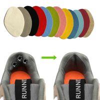 4Pcs Self Adhesive Sneaker Vamp Repair Patches Multifunctional Sports Shoes Insole Heel Hole Patch Mesh Lining Torn Hole Sticker Cleaning Tools