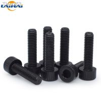 M4 M5 M6 M8 M10 M12 Black Nylon Hexagon Hex Socket Head Screw Bolt Plastic Screw Bolts for Electricity/ Heat Insulation USE