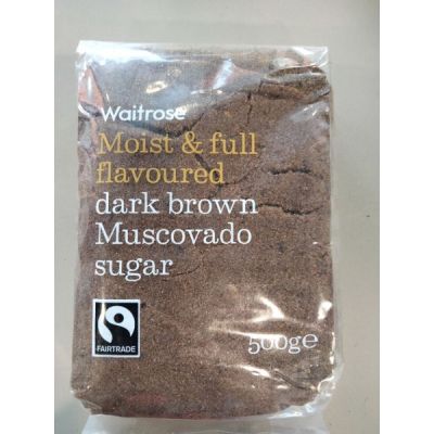 🔷New Arrival🔷 Waitrose Dark Brown Muscovado Sugar น้ำตาลทรายแดงเข้ม ชนิดผง เวทโทรส 500กรัม 🔷🔷