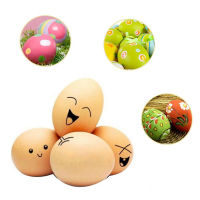 5ชิ้นล็อตปลอม Dummy ไข่ Hen สัตว์ปีกไก่ Joke Prank ไข่พลาสติก Party Decor เด็ก DIY Novelty Toy