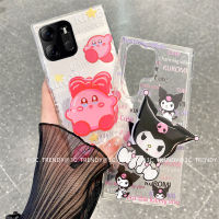 เคสโทรศัพท์ Tecno Spark GO 2023 Phone Case เคส Tecno POP7 Pro น้ำหนักเบาเป็นพิเศษเคสใสการ์ตูนน่ารักเคสมีขาตั้งปลอกหลังซิลิโคนนิ่ม