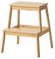 เทียนฮุลท์ เก้าอี้ 2 ขั้น, ไม้ไผ่, 43x40x50 ซม. (TENHULT Step stool, bamboo, 43x40x50 cm)