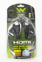 WIRE MAN HDMI-WM-001-1.5M สาย HDMI WIREMAN แบบแบน 1.5 M (HDMI Cable) ทองแดงแท้