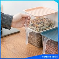 H.S. กล่องเก็บอาหารตู้เย็น ""มีที่จับ"" มีฝาปิด Eggsbox Portable refrigerator food storage box