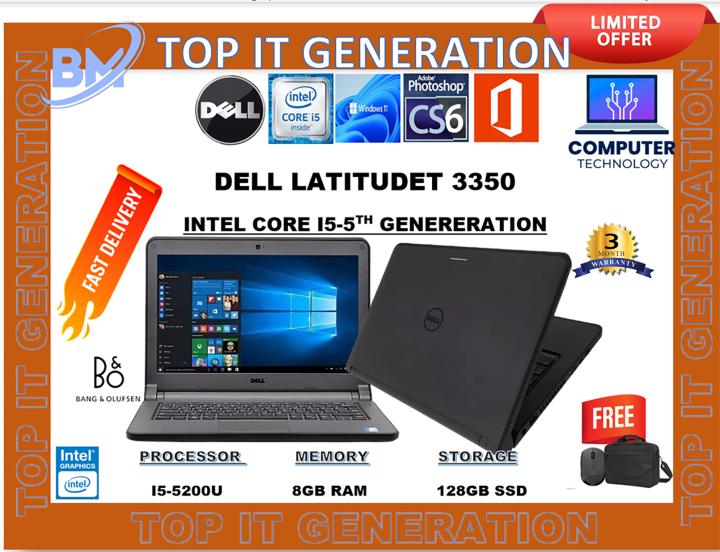 dell 3350 i5 5th gen touch screen