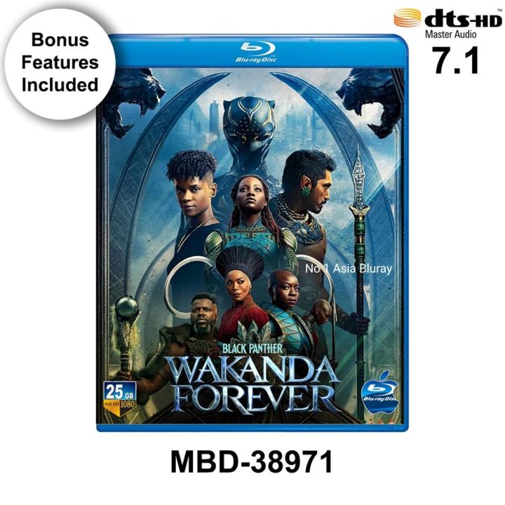 Black Panther Wakanda Forever (2022) ( Bonus Features Included ) ( DTS   ) BLURAY English Movie | Lazada