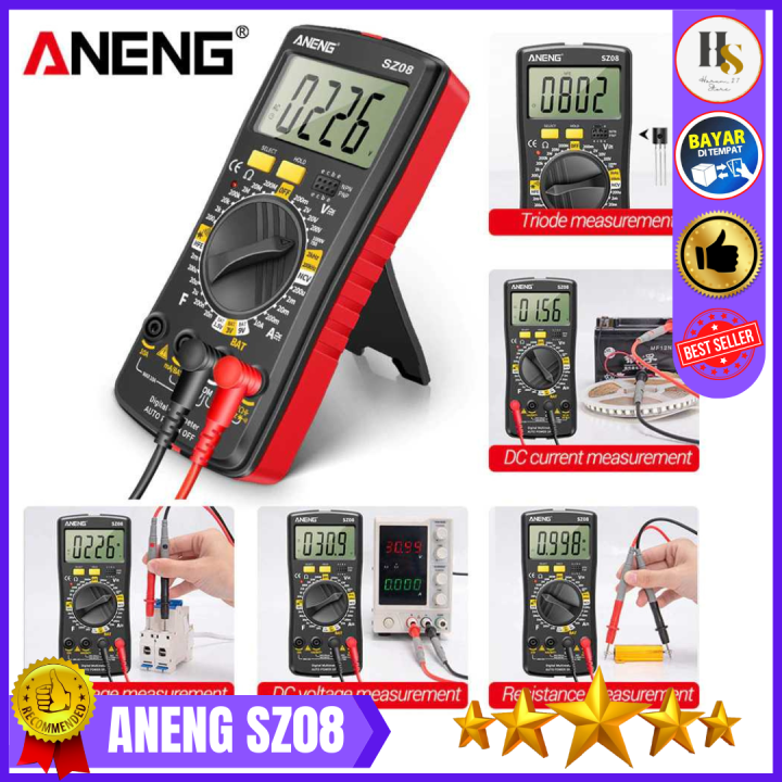 COD ANENG Digital Multimeter Voltage Tester / Tes amper ampere ac dc