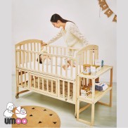 Giường, Nôi & Cũi cho bé, Cũi Gỗ đa năng cho bé Umoo, quây cũi gỗ cho bé