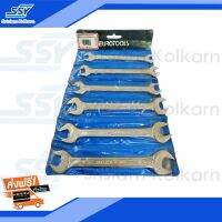 OEM  กุญแจปากตายชุด เบอร์8-19 EUROTOOLS 6ตัวชุด