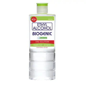 SPRAY BOTTLE - AUTHENTIC BioGenic 70% Isopropyl Alcohol 330ml