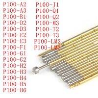 【☊HOT☊】 gongfaz 20Pcs ชุดหัวทดสอบ P100สปริงพับเก็บได้ Thimble P100-a2 A3 B1 D2 D3 E2 E3 F1 G1 G2 H2 H3 H4 H5 H6 J1 Lm2 M3 Q1 Q2 T2 T3