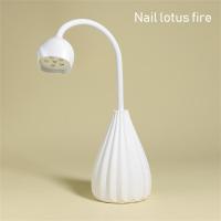 Nail Slice Baking Lamp Portable Battery Stick Nail Slice Baking Lamp Rechargeable Phototherapy Machine Manicure Lotus Lamp