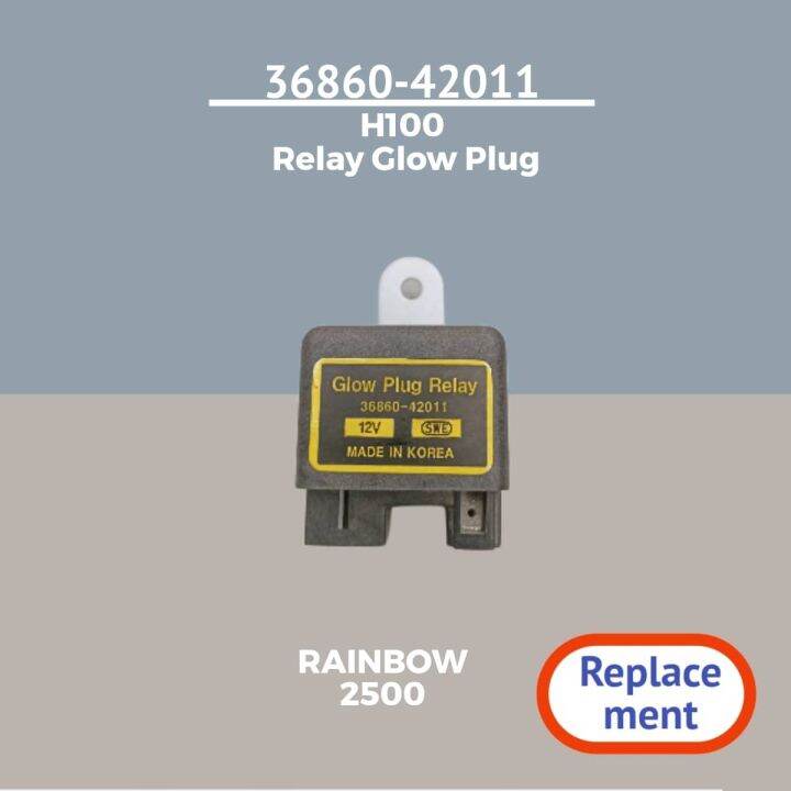 3686042011 Relay Glow Plug for HYUNDAI H100 [Replacement] Part ;36860