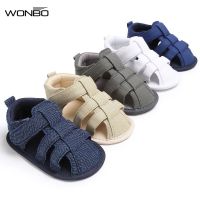 Hot sale Canvas jeans 2019 new Baby moccasins child Summer Boys fashion sandals Sneakers Infant shoes 0-18 M baby sandals