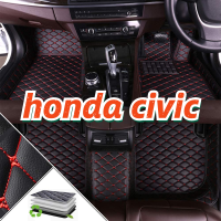 (Ready Stock) For Honda Civic Car Floor Mats and Cars 6D CAR CAR PU LEATHER CAR MAT FLOOR MAT CARMAT KAR KERETA