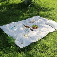 Portable Picnic Beach Mat Pocket Blanket Waterproof Beach Mat Blanket Ground Mat Mattress Outdoor Picnic Camping Tent Mat Sleeping Pads