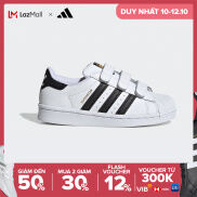 adidas ORIGINALS Giày Superstar Unisex trẻ em Màu trắng EF4838