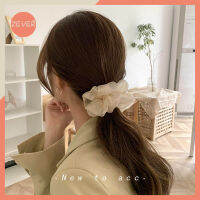 【ZEVER】ฤดูร้อน สไตล์อิน ยางมัดผมเกาหลี ทรงโดนัทยางรัดผมผ้าซาติน Hair Band