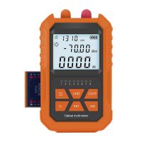 4X 4 in 1 Optical Power Meter Visual Fault Locator 5Km Light Pen LED Lighting OPM Network Fiber Optic Cable Tester Tools