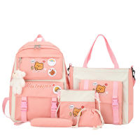 Fancybag School Bag Set กระเป๋าเป้ แฟชั่น SET 5 ใบสุดคุ้ม SCH019 Maxtrooper