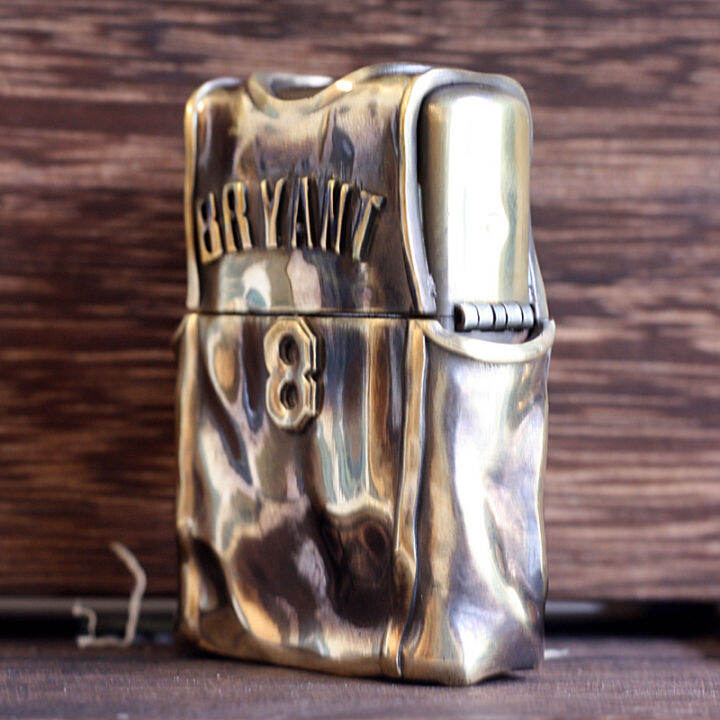 Authentic Kobe zippo kerosene lighter pure copper genuine original
