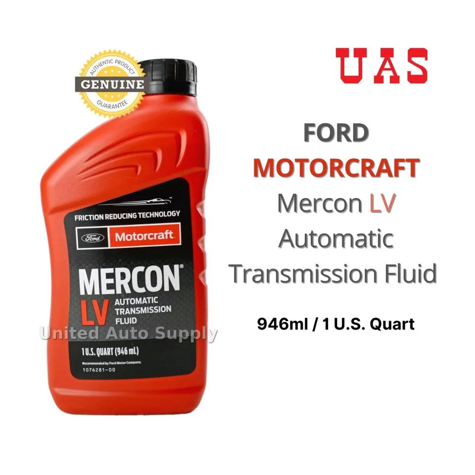 mercon lv transmission fluid ford un cuarto