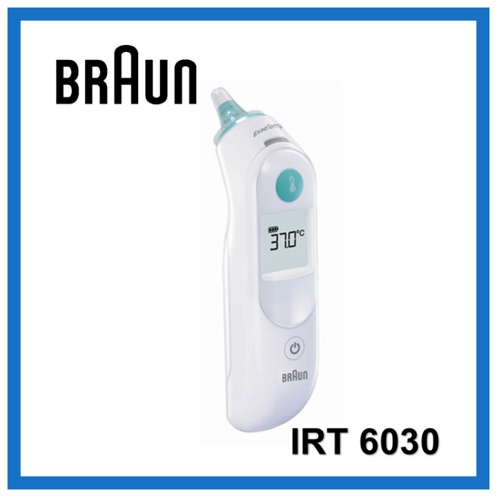 BRAUN ThermoScan 5 Ear Thermometer for Infants IRT 6030 Lazada PH