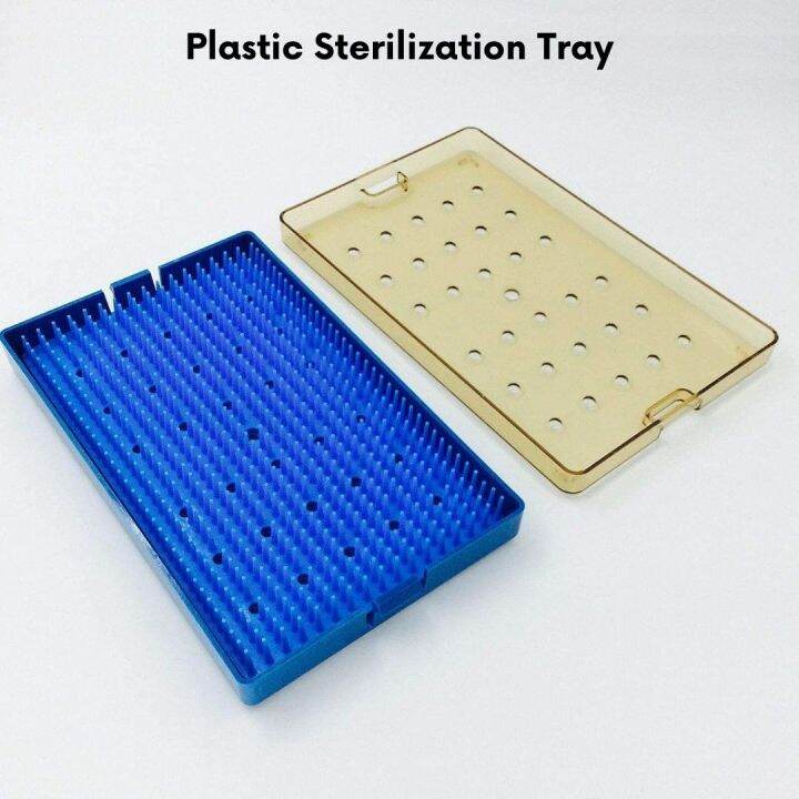 Autoclave Big Sterilization Tray With Silicone Mat Ophthalmic Eye